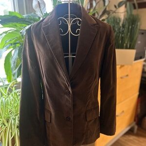 Symmetry vintage brown blazer